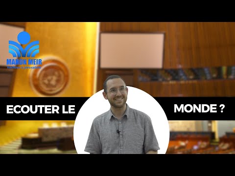 ISRAËL ET OPINION PUBLIQUE | Rav Raphael Kohane